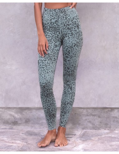 LEGGINGS YOGA ALLOVER IN COTONE BIOLOGICO "SUSAN"