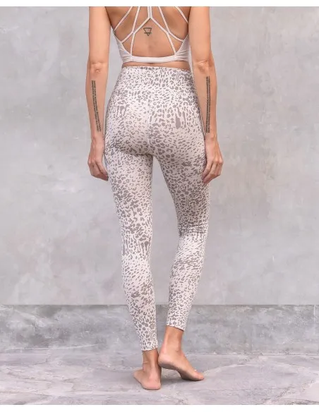 LEGGINGS YOGA ALLOVER IN COTONE BIOLOGICO "SUSAN"