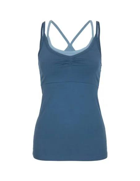 CANOTTA YOGA DOPPIA  IN COTONE BIOLOGICO  "SOFIA"