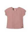 T-SHIRT BIMBA IN MUSSOLA DI COTONE BIOLOGICO