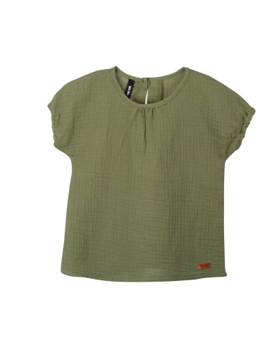 T-SHIRT BIMBA IN MUSSOLA DI COTONE BIOLOGICO