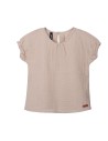 T-SHIRT BIMBA IN MUSSOLA DI COTONE BIOLOGICO