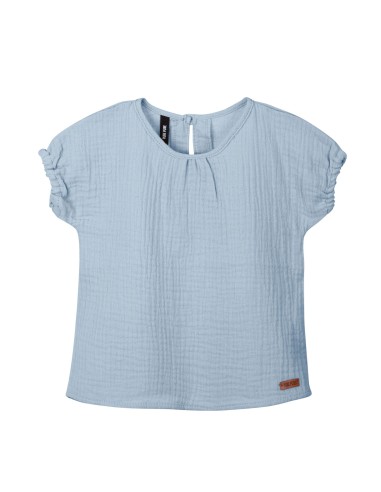 T-SHIRT BIMBA IN MUSSOLA DI COTONE BIOLOGICO