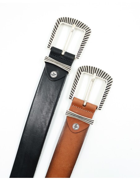 CINTURA DONNA IN CUOIO A CONCIA VEGETALE "SIRA"