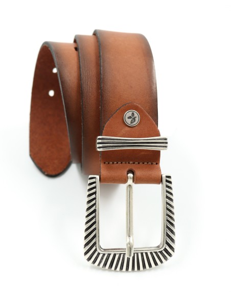 CINTURA DONNA IN CUOIO A CONCIA VEGETALE "SIRA"