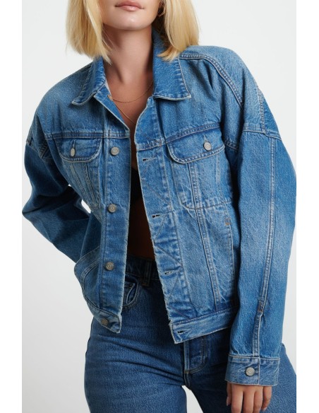 GIACCA IN DENIM SOSTENIBILE "RIDER"