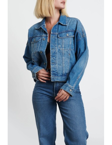 GIACCA IN DENIM SOSTENIBILE "RIDER"