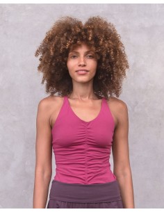 CANOTTA YOGA "NICOLE" IN COTONE BIOLOGICO 2