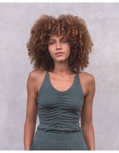 CANOTTA YOGA "NICOLE" IN COTONE BIOLOGICO