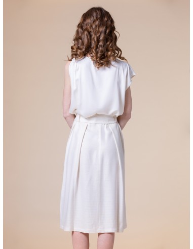 GONNA IN CANAPA E BAMBU' CON PENCES E FIOCCO