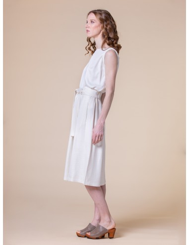 GONNA IN CANAPA E BAMBU' CON PENCES E FIOCCO