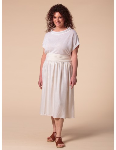 GONNA IN CANAPA E BAMBU' CON FASCIA