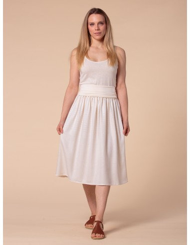 GONNA IN CANAPA E BAMBU' CON FASCIA