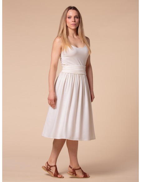 GONNA IN CANAPA E BAMBU' CON FASCIA