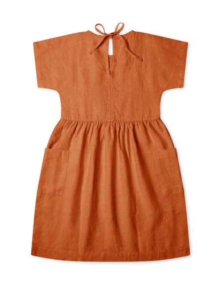 ABITO BIMBA IN 100% LINO BIOLOGICO "OVERSIZED"