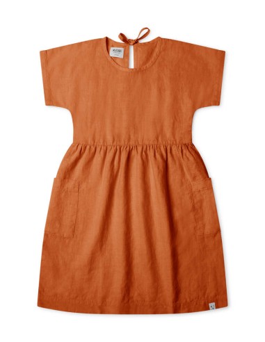 ABITO BIMBA IN 100% LINO BIOLOGICO "OVERSIZED"