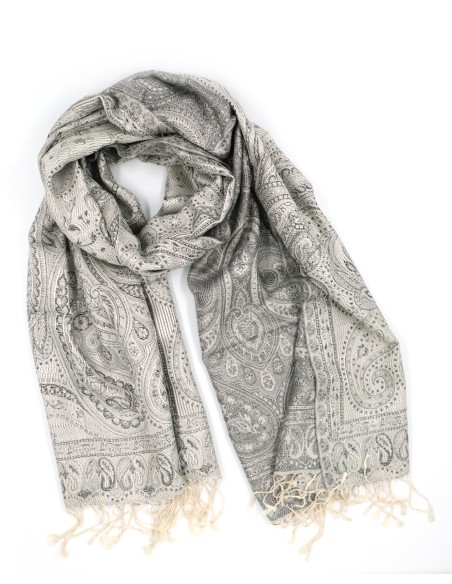 STOLA IN SETA "ART" 70X200 CM