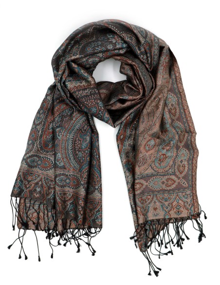 STOLA IN SETA "ART" 70X200 CM