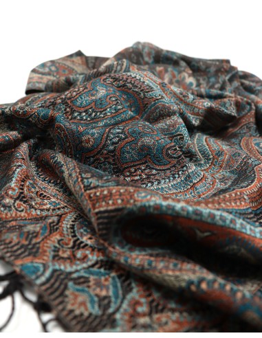 STOLA IN SETA "ART" 70X200 CM