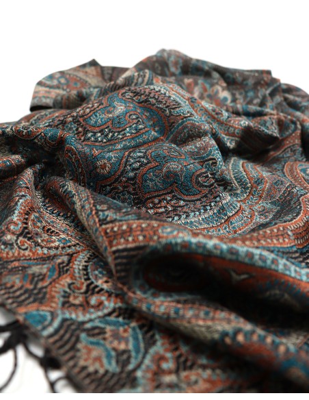 STOLA IN SETA "ART" 70X200 CM