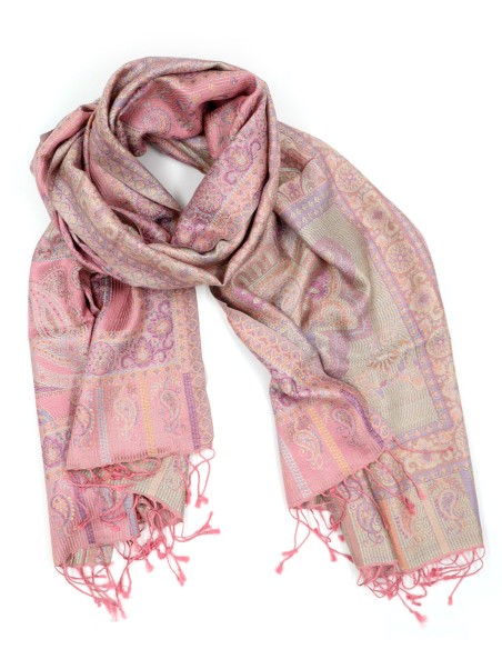 STOLA IN SETA "ART" 70X200 CM