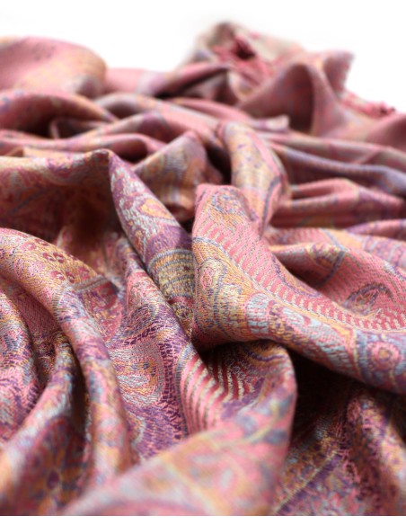 STOLA IN SETA "ART" 70X200 CM