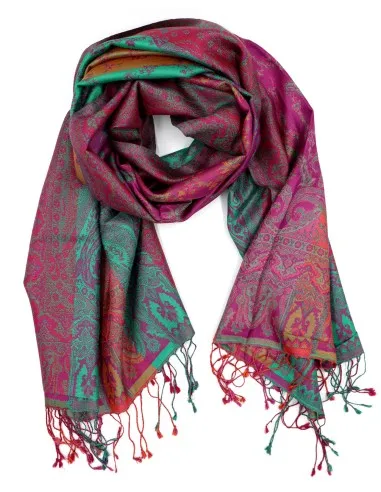 STOLA IN SETA "ART" 70X200 CM
