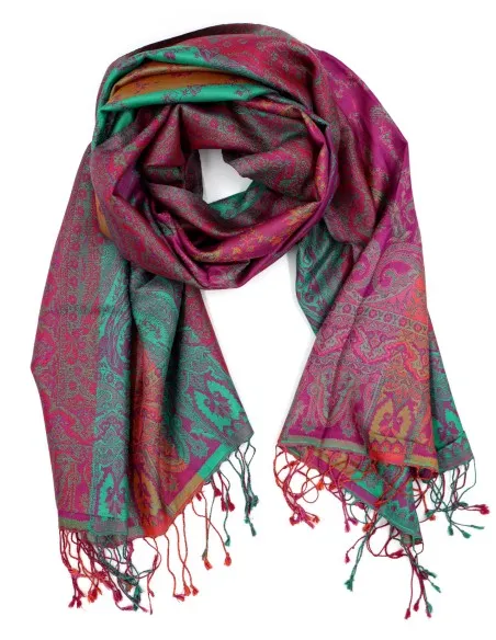 STOLA IN SETA "ART" 70X200 CM