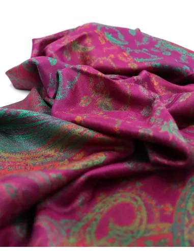 STOLA IN SETA "ART" 70X200 CM