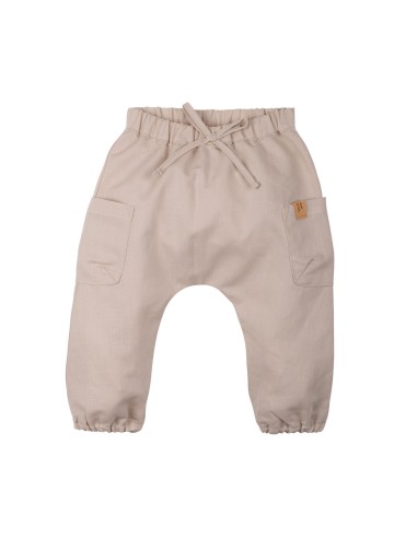 PANTALONE BIMBI IN LINO E COTONE BIOLOGICO