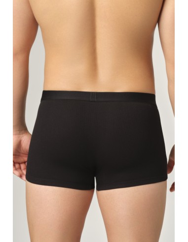 BOXER UOMO IN COTONE BIOLOGICO A COSTINA