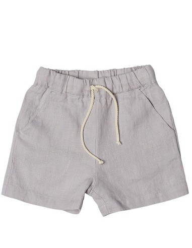 PANTALONE CORTO UNISEX IN 100% LINO "ARKIE"