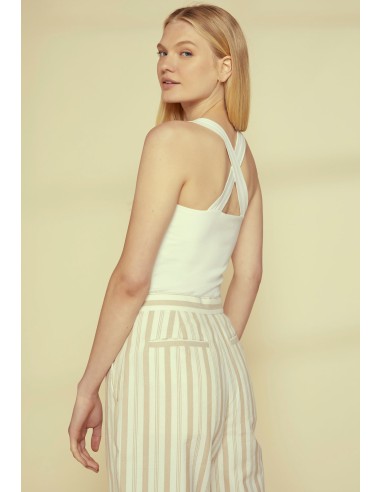 PANTALONE IN COTONE BIOLOGICO "EMERSON STRIPE"
