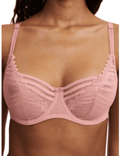 REGGISENO A BALCONCINO SFODERATO "RODEO" - ROSA