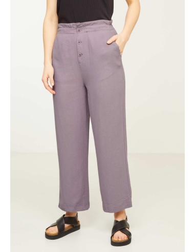 PANTALONI AMPI IN LINO E ECOVERO "LIRIOPE"