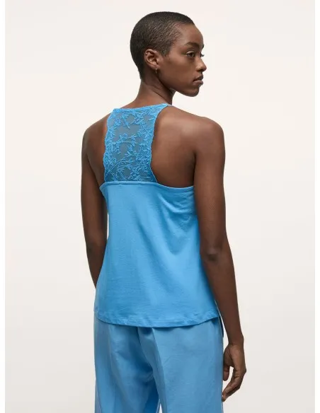 TOP IN PIZZO DI COTONE BIOLOGICO