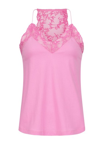 TOP IN PIZZO DI COTONE BIOLOGICO