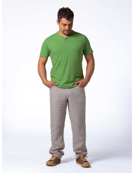 T-SHIRT UOMO SERAFINO IN CANAPA