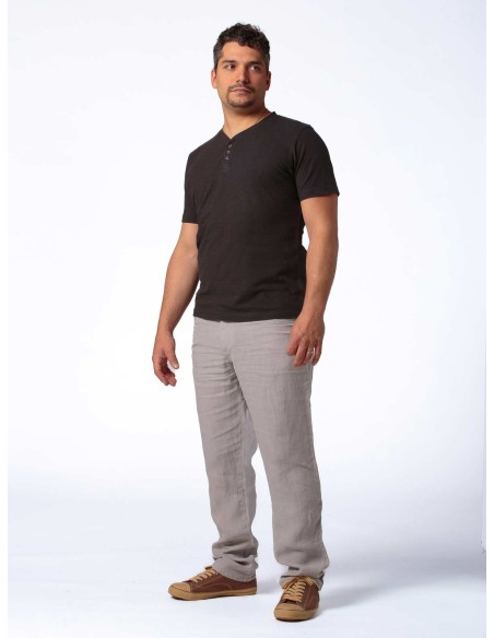 T-SHIRT UOMO SERAFINO IN CANAPA