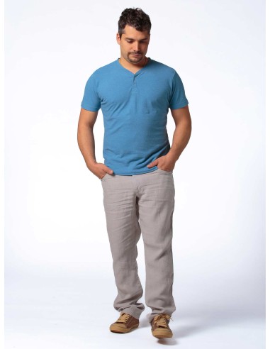 T-SHIRT UOMO SERAFINO IN CANAPA