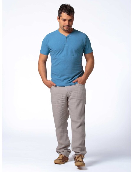 T-SHIRT UOMO SERAFINO IN CANAPA