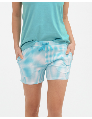 SHORT PIGIAMA IN COTONE BIOLOGICO "KYLIE"