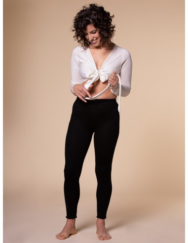 LEGGINGS IN SETA E CASHMERE CASMIRETTI "EMMA"