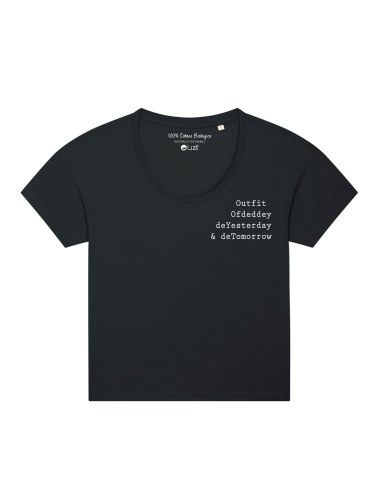T-SHIRT DONNA LIMITED EDITION "OUTFITOFDEDDEY"