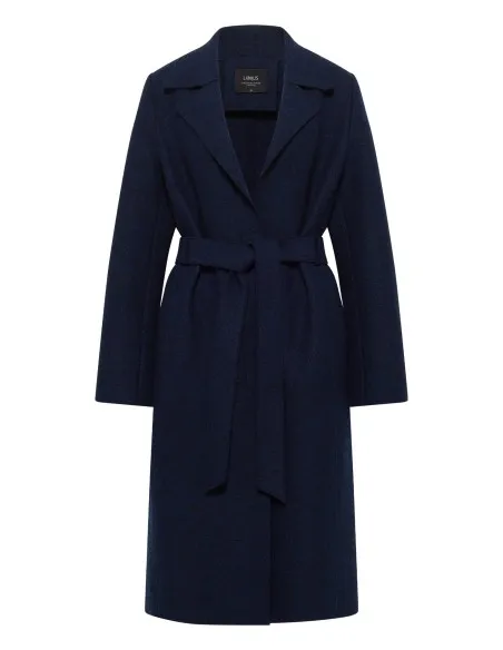 CAPPOTTO IN 100% LANA CON CINTURA