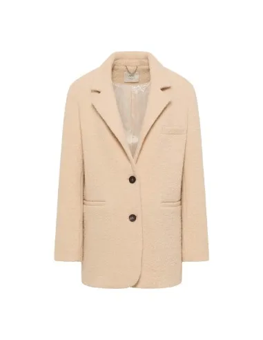 BLAZER BOUCLE IN 100% LANA MERINO