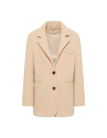 BLAZER BOUCLE IN 100% LANA MERINO