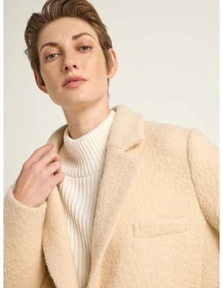 BLAZER BOUCLE IN 100% LANA MERINO