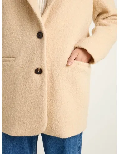 BLAZER BOUCLE IN 100% LANA MERINO