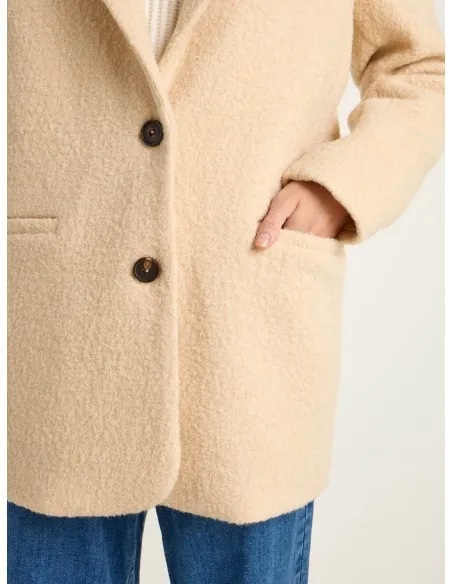 BLAZER BOUCLE IN 100% LANA MERINO